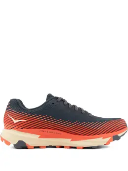 HOKA: Оранжевые кроссовки 