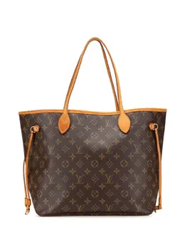 Louis Vuitton Pre-Owned: Коричневая сумка-шоппер 
