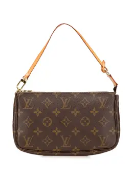 Louis Vuitton Pre-Owned: Коричневая сумка 