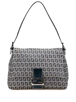 Fendi Pre-Owned: Голубая сумка 