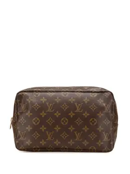 Louis Vuitton Pre-Owned: Коричневый клатч 