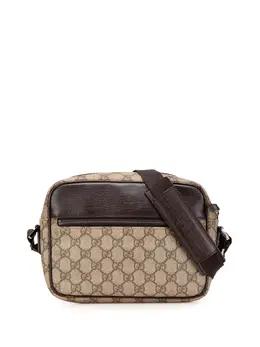 Gucci Pre-Owned: Коричневая сумка через плечо 