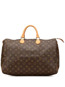 Louis Vuitton Pre-Owned: Коричневая сумка 