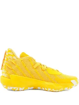 adidas: Жёлтые кроссовки  Dame 7