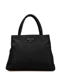 Prada Pre-Owned: Чёрная сумка-шоппер 