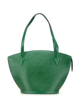 Louis Vuitton Pre-Owned: Зелёная сумка 
