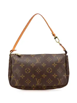 Louis Vuitton Pre-Owned: Коричневая сумка 