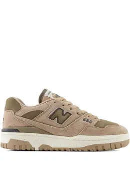 New Balance: Бежевые кроссовки  550