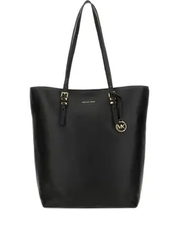 Michael Michael Kors: Чёрная сумка-шоппер 