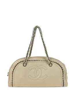 CHANEL Pre-Owned: Бежевая сумка 