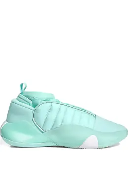 adidas: Зелёные кроссовки  Harden