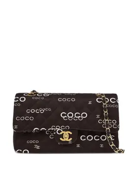 CHANEL Pre-Owned: Чёрная сумка 