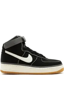 Nike: Чёрные кроссовки  Air Force 1 High