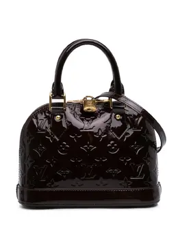 Louis Vuitton Pre-Owned: Фиолетовая сумка 
