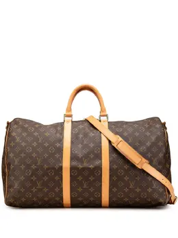 Louis Vuitton Pre-Owned: Коричневая сумка 