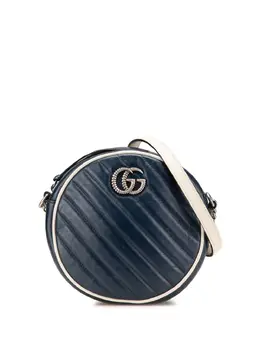 Gucci Pre-Owned: Голубая сумка через плечо 
