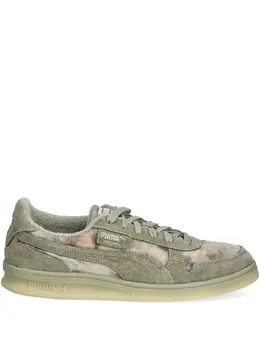 PUMA: Зелёные кроссовки  Kidsuper