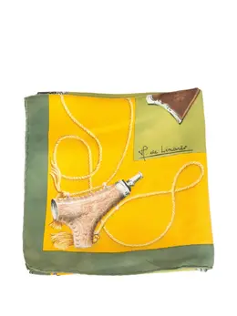 Hermès Pre-Owned: Жёлтый шарф 