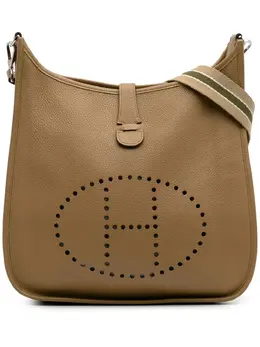 Hermès Pre-Owned: Коричневая сумка через плечо 