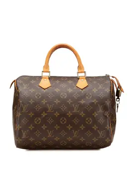 Louis Vuitton Pre-Owned: Коричневая сумка 