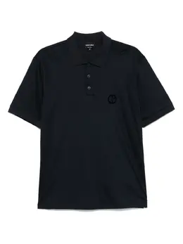 Giorgio Armani: Голубое поло 