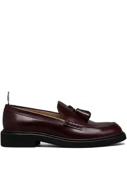 Thom Browne: Бордовые лоферы  RWB