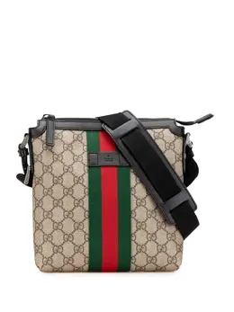Gucci Pre-Owned: Коричневая сумка через плечо 