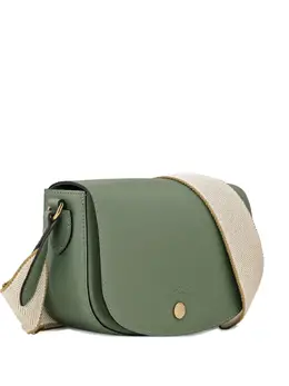 Longchamp: Зелёная сумка 