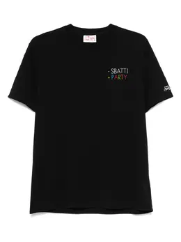 MC2 Saint Barth: Чёрная футболка 