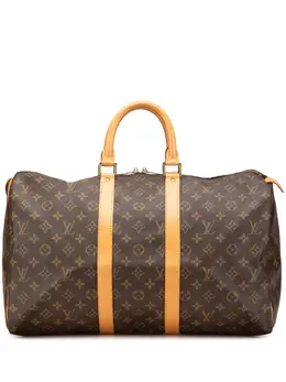 Louis Vuitton Pre-Owned: Коричневая сумка 