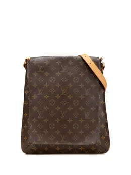 Louis Vuitton Pre-Owned: Коричневая сумка через плечо 