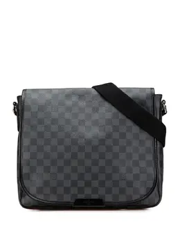 Louis Vuitton Pre-Owned: Чёрная сумка через плечо 