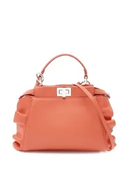 Fendi Pre-Owned: Двухцветная сумка 