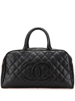 CHANEL Pre-Owned: Чёрная сумка 