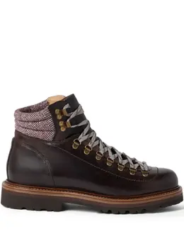 Brunello Cucinelli: Тёмные ботинки 
