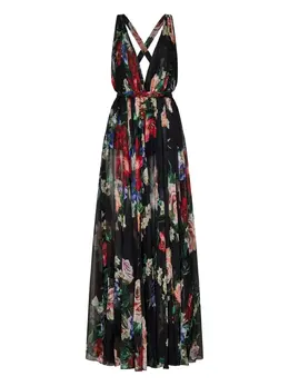 Dolce & Gabbana: Шёлковое платье 