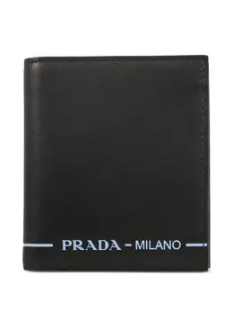 Prada Pre-Owned: Чёрный кошелёк 
