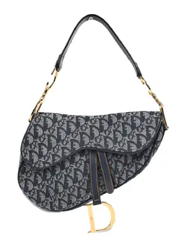 Christian Dior Pre-Owned: Синяя сумка 