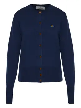 Vivienne Westwood: Синий кардиган  Orb