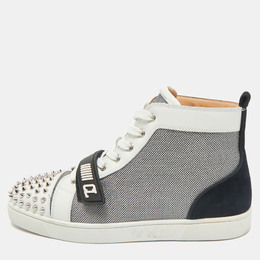 Christian Louboutin: Многоцветные кроссовки  Lou Spikes