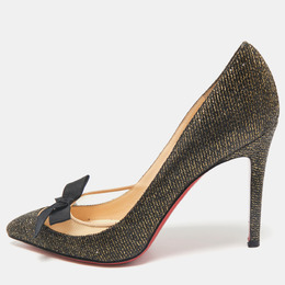 Christian Louboutin: Двухцветные туфли 