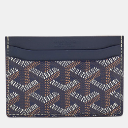Goyard: Синий картхолдер 