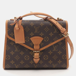 Louis Vuitton: Коричневая сумка 