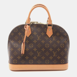 Louis Vuitton: Коричневая сумка 