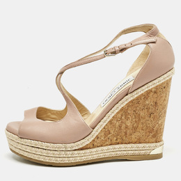 Jimmy Choo: Розовые сандалии 