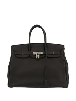 Hermès Pre-Owned: Чёрная сумка 