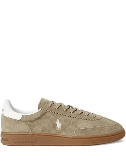 Polo Ralph Lauren: Бежевые кроссовки 