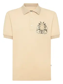 Billionaire: Бежевое поло  Crest