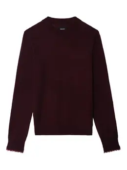 Zadig&Voltaire: Бордовый свитер 