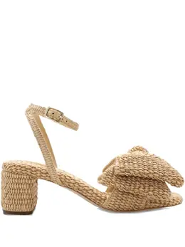 Loeffler Randall: Бежевые сандалии 